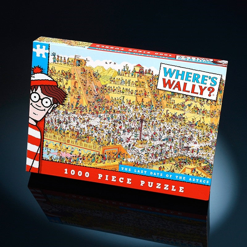 Where’s Wally The Last Day of The Aztecs 1000 piece puzzle