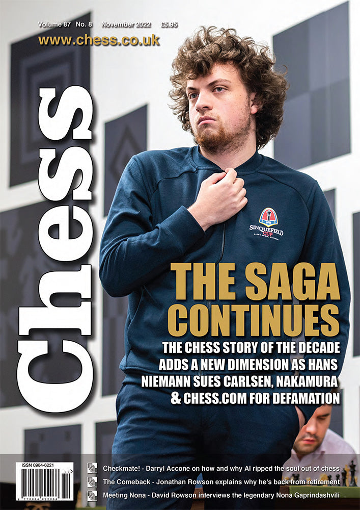 Chess Magazine Examples CHESS Magazine - November 2022