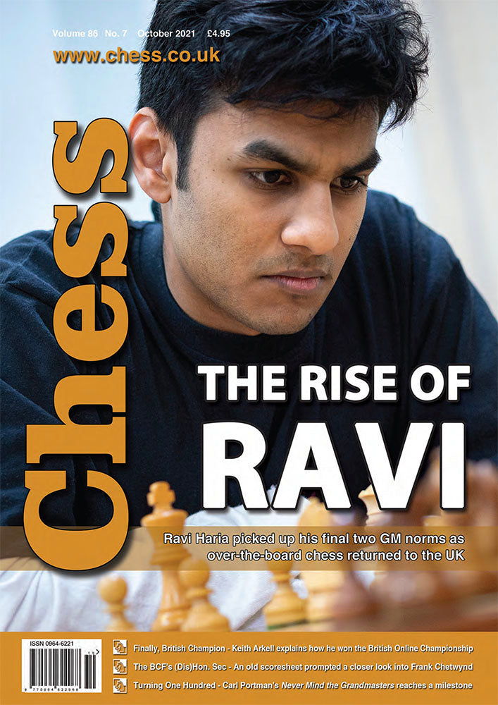 Chess Magazine Example CHESS Magazine - October 2021