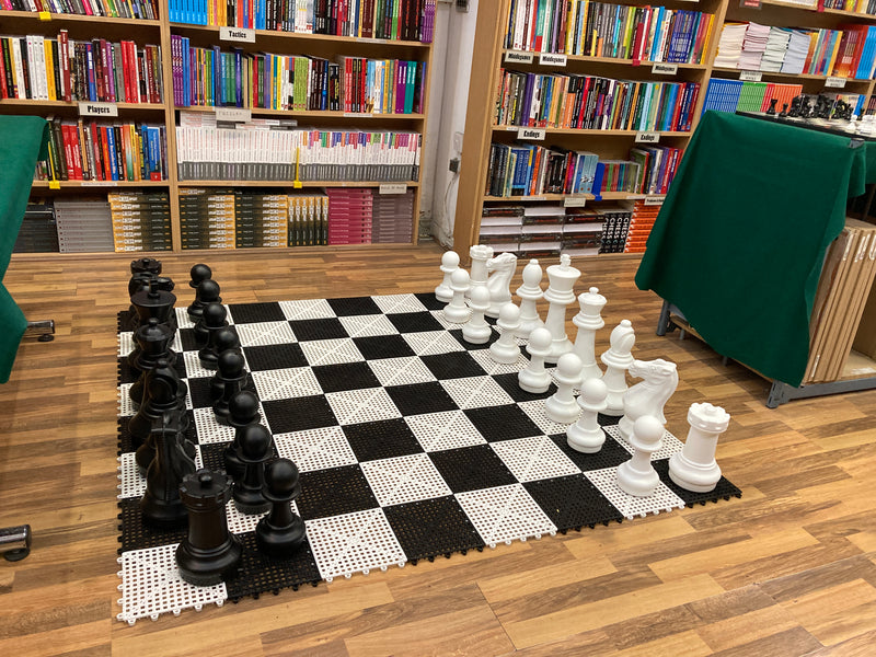 Mini Giant Plastic Chess Set (Pieces & Board)