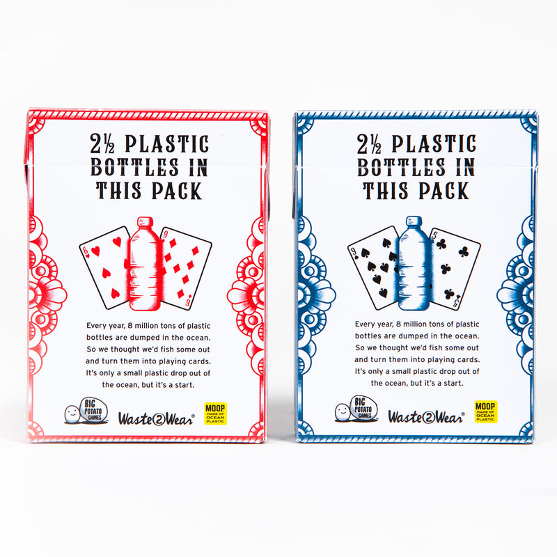 MOOP: Recycled Ocean Plastic Premium Playing Cards