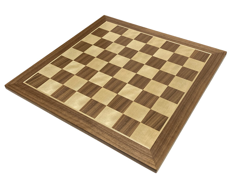 Standard Walnut and Maple Chess Board (ST1)