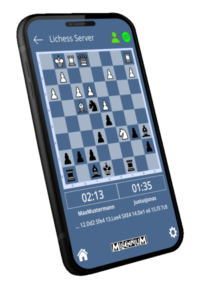 Millennium eONE Electronic Chess Board - Play Online. USB and Bluetooth  Enabled. Autosensing Pieces - Electronic Sensor Board with Real Pieces -  MIL841 
