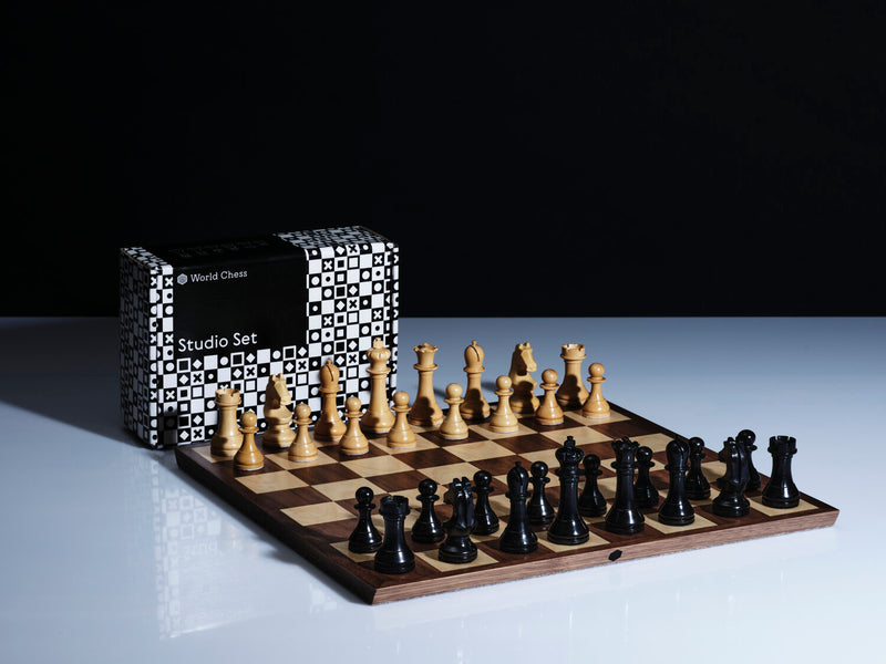 World Chess Club Chess Pieces 3" King