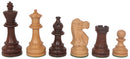 Traditional Staunton Acacia Chess Pieces 3" King