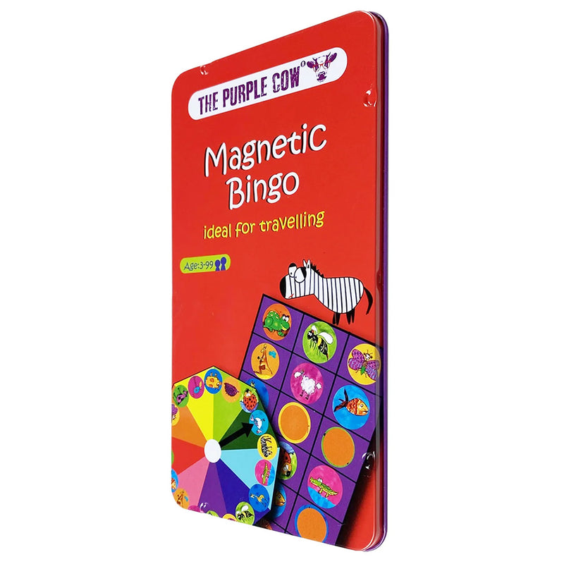 The Purple Cow Animal Bingo Magnetic Travel Game
