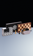 World Chess Studio Chess Set (Pieces & Board)