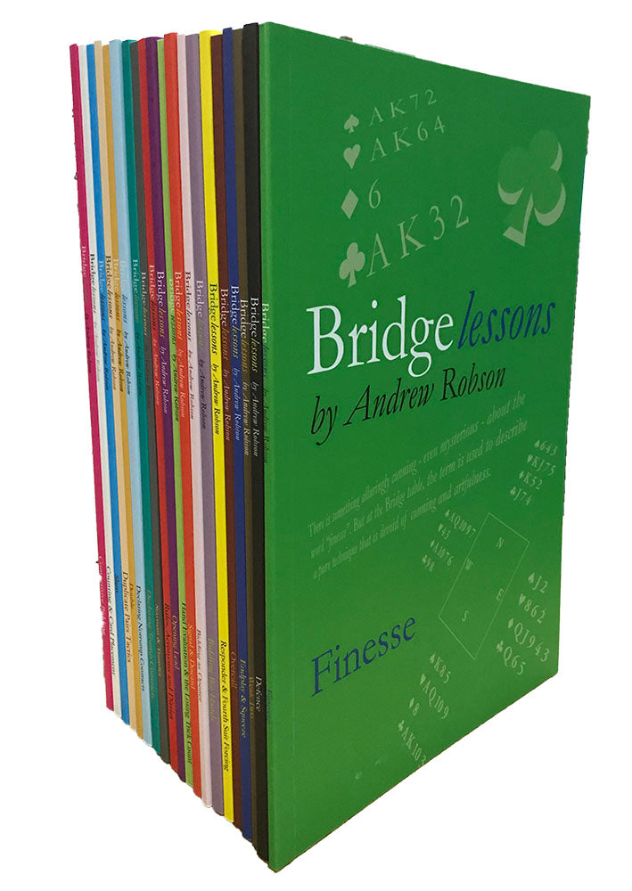 Bridge Lessons by Andrew Robson - Complete 20 Book Set