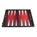 Manopoulos Burgundy Red Backgammon Set