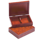 Burlwood Card Box