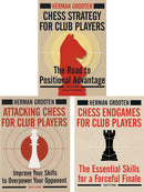 Chess For Club Players Collection - Herman Grooten (3 Books)