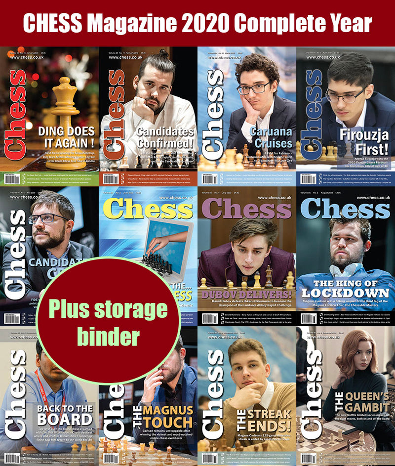 Chess Magazine Example CHESS Magazine - 2020 Complete Year (All 12 issues)
