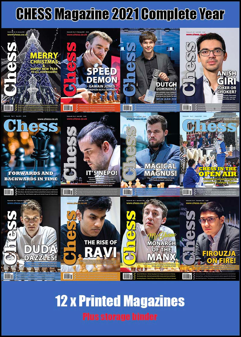 CHESS Magazine - 2021 Complete Year (All 12 issues)