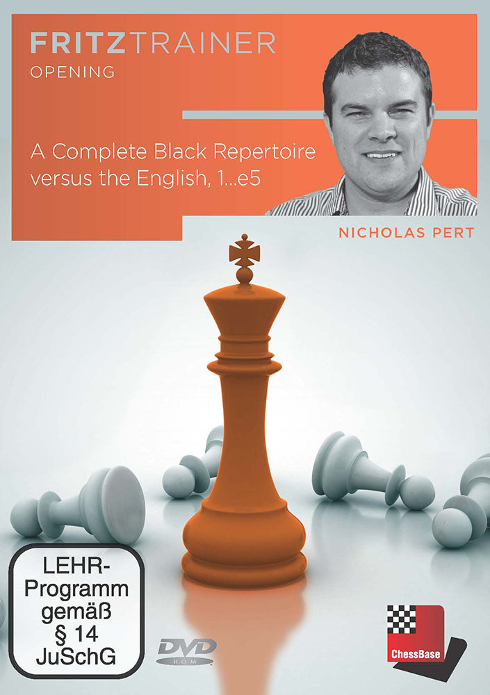 A Complete Black Repertoire versus the English, 1...e5 - Nicholas Pert
