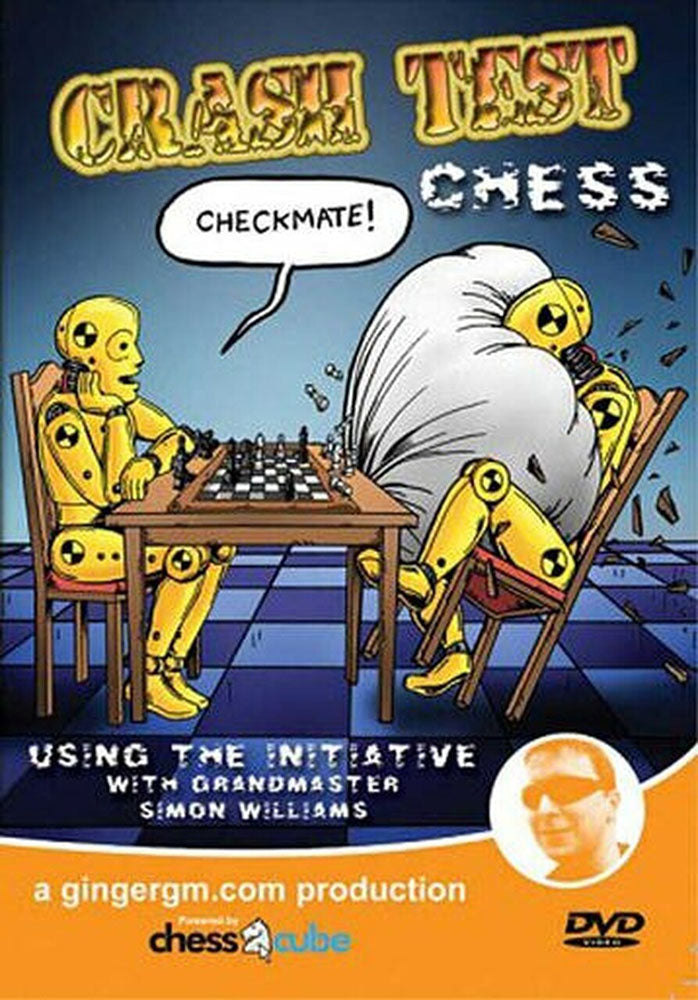 Crash Test Chess Part 1 and 2 with GM Simon Williams (2 DVDs)