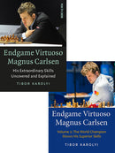 Endgame Virtuoso Magnus Carlsen Volumes 1 & 2 - Tibor Karolyi (2 books)
