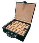 Deluxe Leatherette Fitted Tray Chess Box