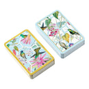 Caspari Bridge Gift Set - Hummingbird Trellis