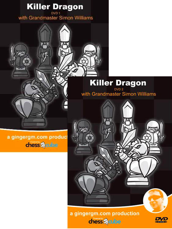 Killer Dragon DVD 1 and DVD 2 - GM Simon Williams (2 DVDs)