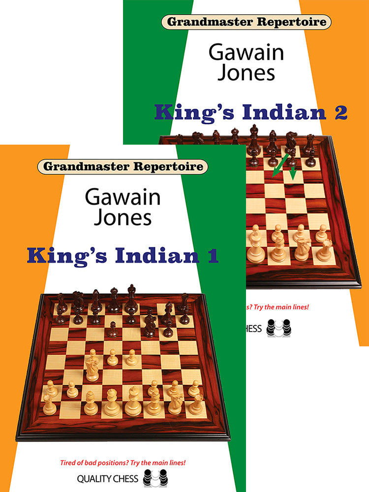 Grandmaster Repertoire: King's Indian 1 & 2 - Gawain Jones (2 books)