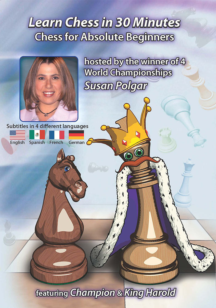 Learn Chess In 30 Minutes: Chess for Absolute Beginners - Susan Polgar