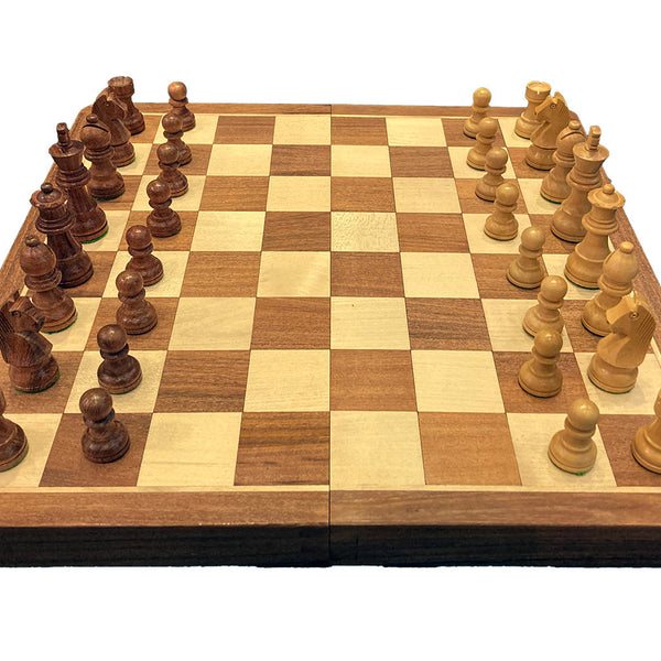 Luxury Folding Wooden Chess Set