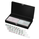 Mini Mah Jong Set in Leatherette Case