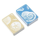 Caspari Double Deck Playing Cards - Shells