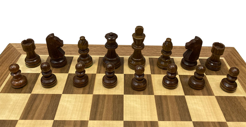 Standard Staunton 3" King Wooden Chess Set (Board & Pieces)