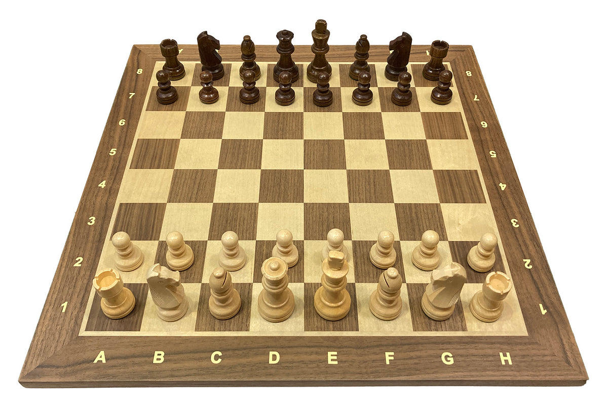 Standard Staunton 3 King Wooden Chess Set Board Pieces