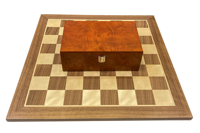 Standard Staunton 3.8" King Wooden Chess Set (Board & Pieces)
