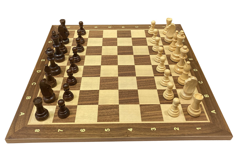 Standard Staunton 3.8" King Wooden Chess Set (Board & Pieces)