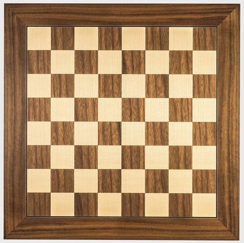 Superior Walnut and Sycamore Chess Board (SUP B)