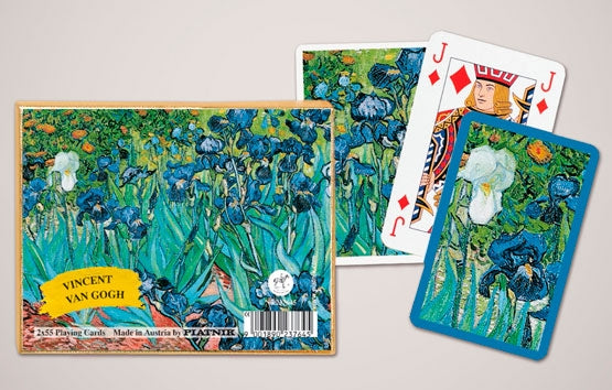 Double Deck Decorative Playing Cards - Van Gogh: Iris