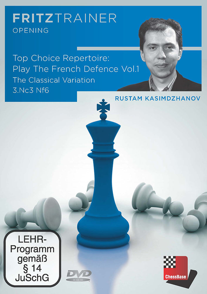 Top Choice Repertoire: Play the French Defence Vol.1 - Rustam Kasimdzhanov