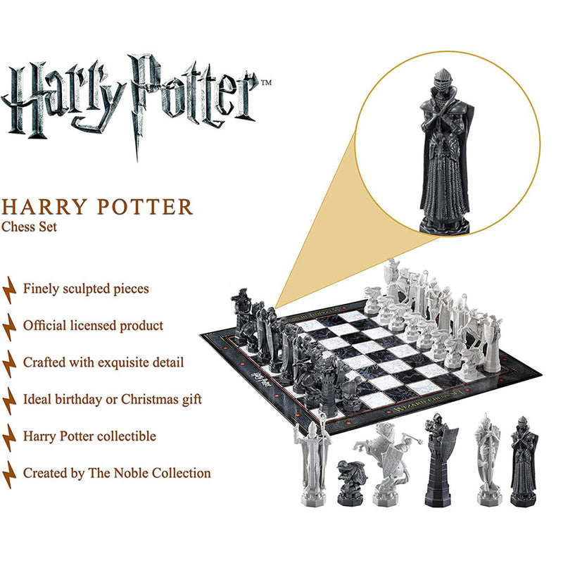 Harry Potter Wizard Chess All Pieces No Instructions Damaged Box